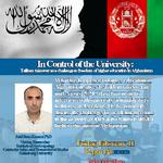 In Control of the University: Taliban takeover as a challenge to freedom of higher education in Afghanistan